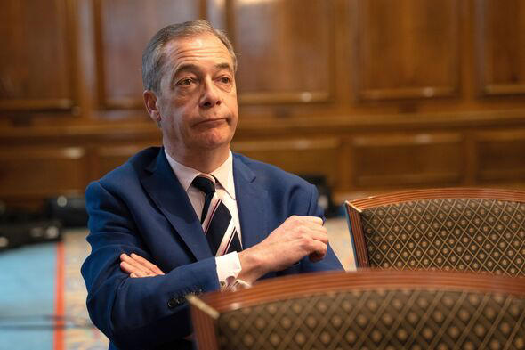 Nigel Farage has hinted about his political future