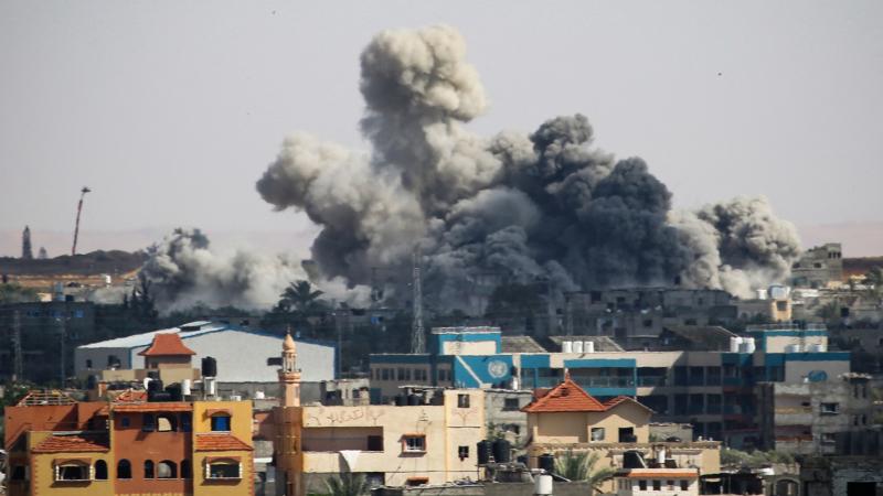 guerre israël-hamas : intenses bombardements israéliens sur l’est de la ville de rafah