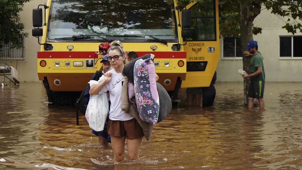 fotos: checa las impresionantes imágenes que han dejado las inundaciones en brasil