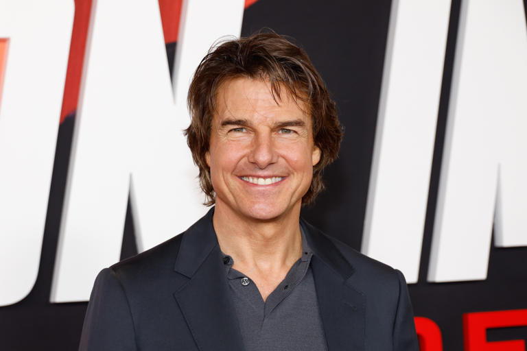 Tom Cruise attends the "Mission: Impossible - Dead Reckoning Part One" premiere at Rose Theater, Jazz at Lincoln Center on July 10, 2023 in New York City. The actor made headlines in April 2024 after taking a rare photo with his two oldest children.