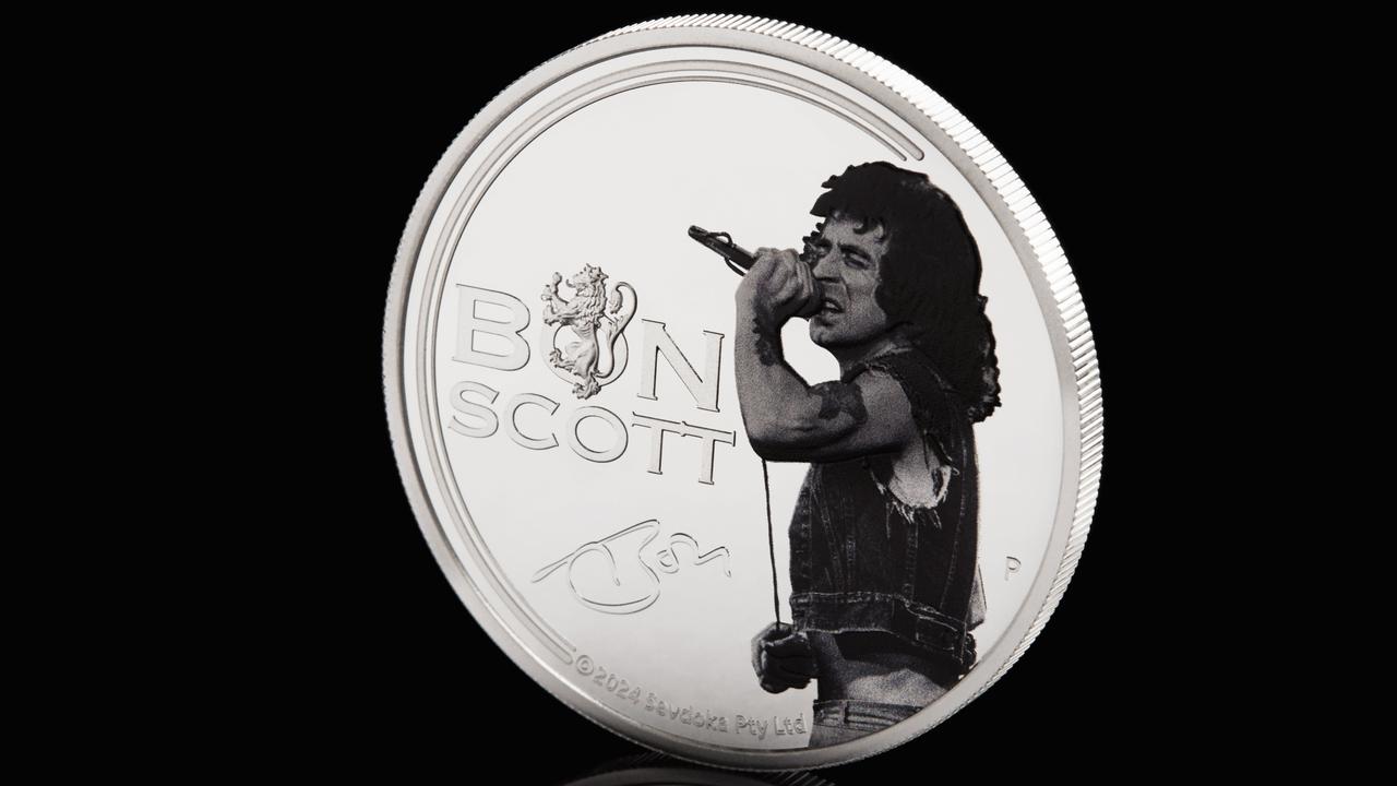 bon scott immortalised on coin