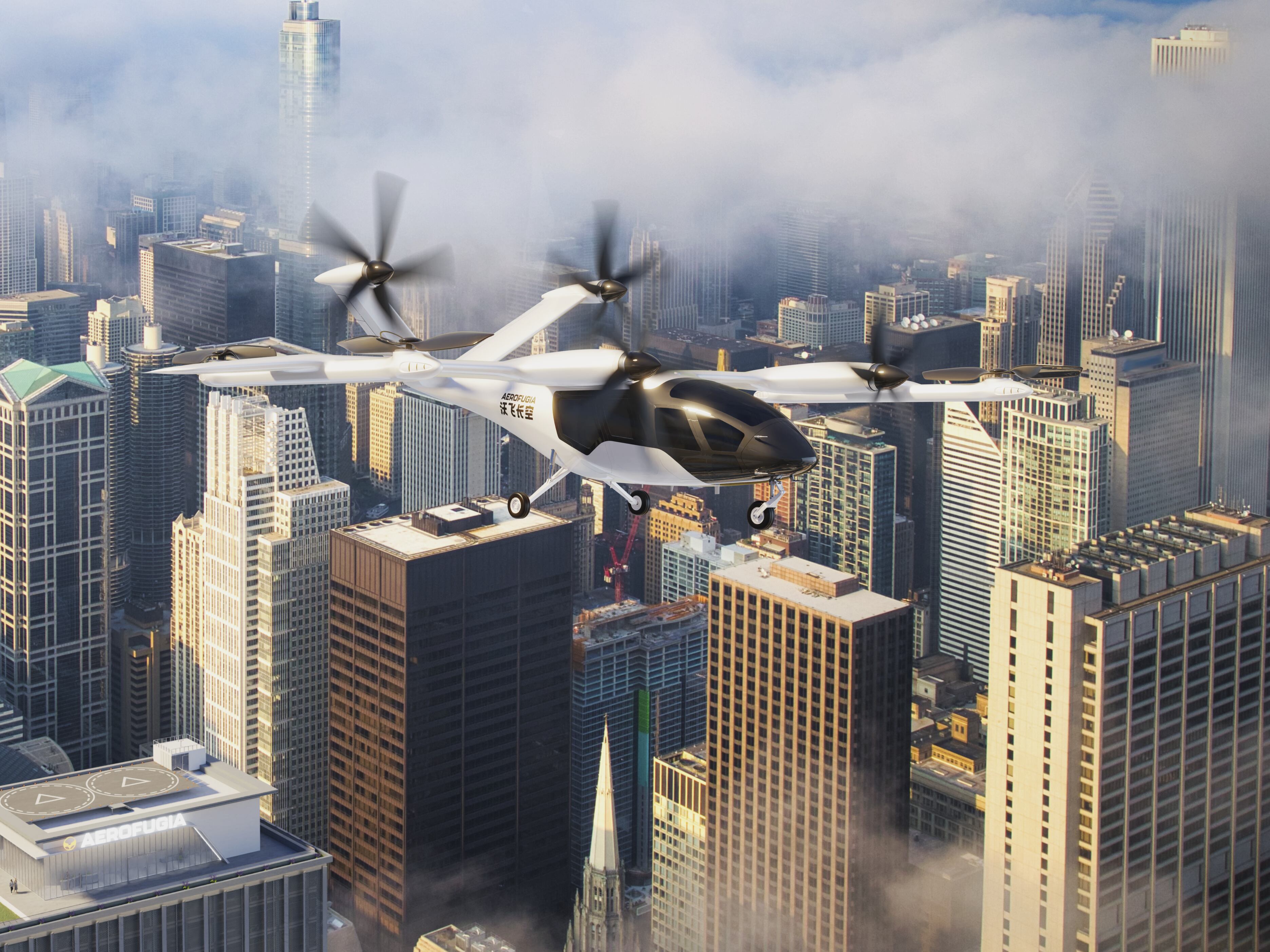 taxis voladores “made in china”, una industria que quiere despegar en 2024
