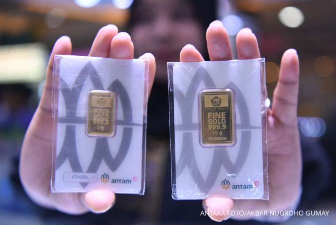 Harga Emas Antam Turun Rp 3.000 Per Gram Pada Hari Ini