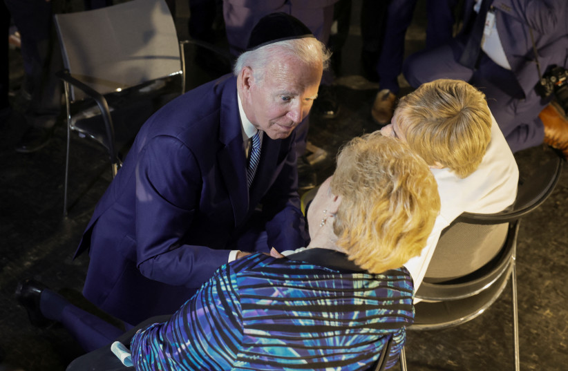 biden reminds world of hamas atrocities at capitol hill’s holocaust remembrance day ceremony
