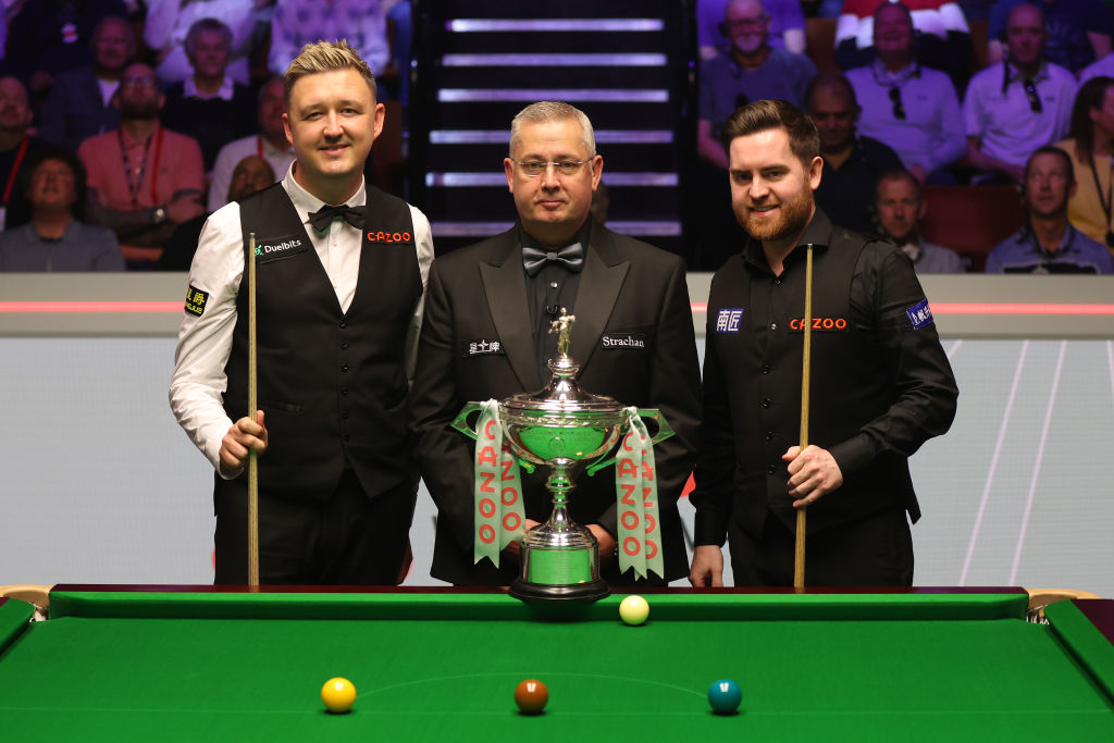 paul collier's emotional refereeing retirement in world snooker championship final