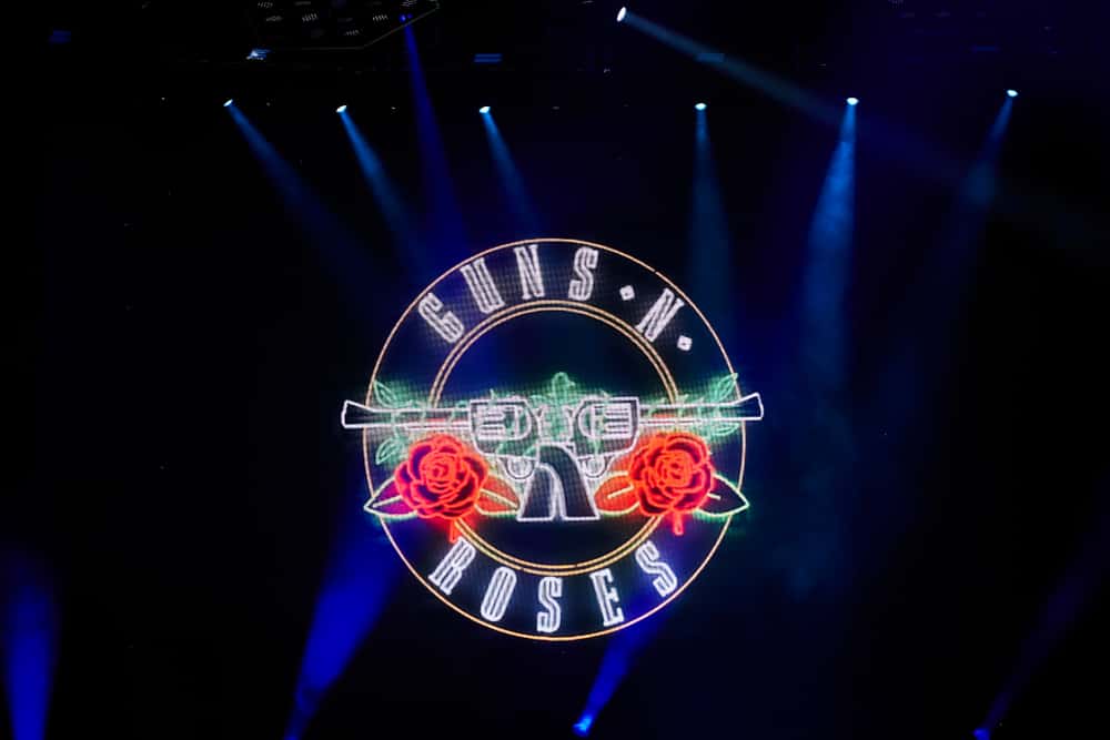 <p>Guns N’ Roses greatly expanded their musical range in 1991 with the release of their double album <em>Use Your Illusion I </em>and <em>II</em>. Reaching #1 and #2 on the US charts, the albums were praised for their ambition, “incorporating elements of blues, classical music, heavy metal, punk rock, and classic rock and roll” into their hard-rock style.</p>