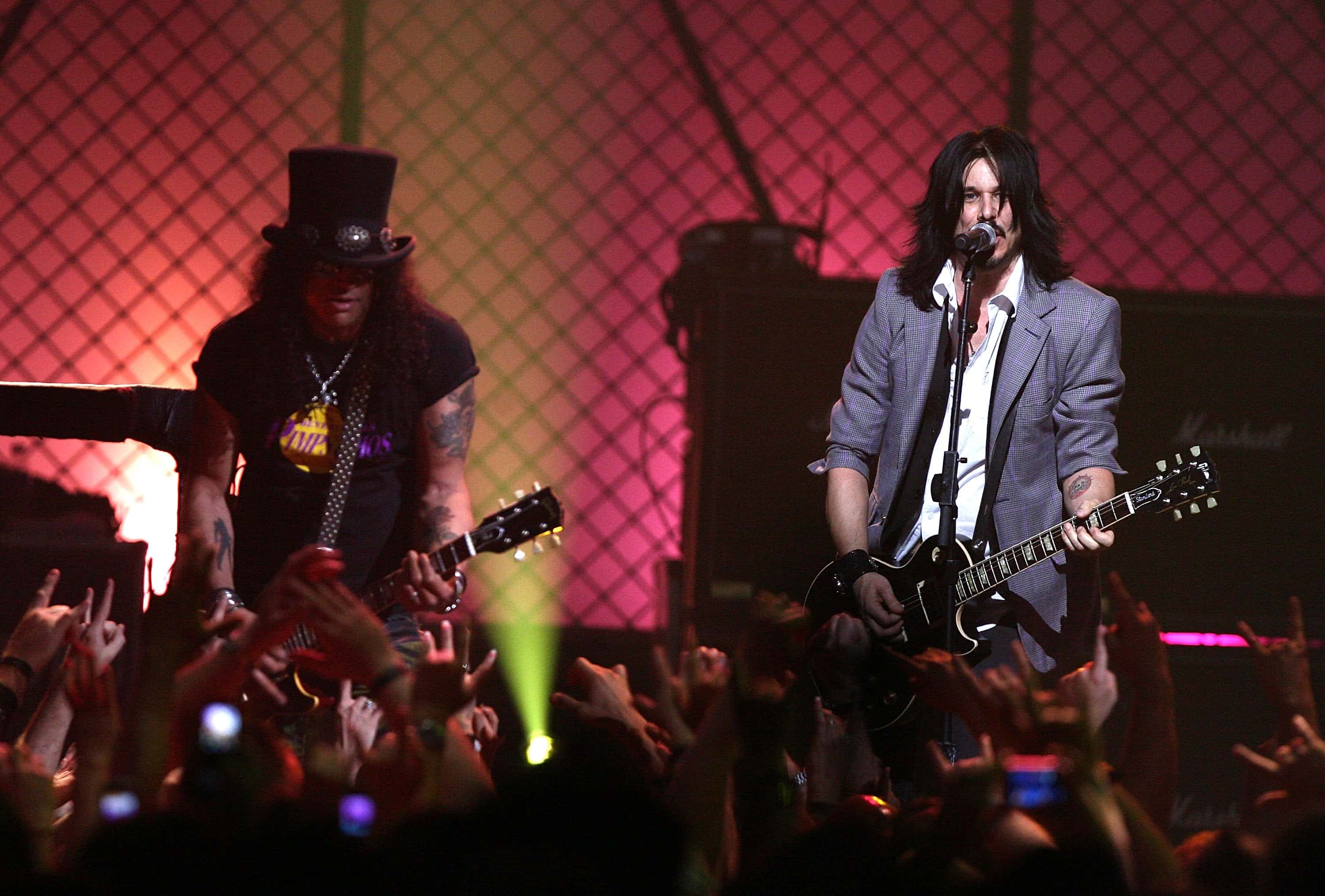 <p>One alleged reason for Slash and Gilby Clarke’s departures from Guns N’ Roses was the rift which deepened while the band was recording a cover of “Sympathy for the Devil” as part of the <em>Interview with a Vampire</em> soundtrack. Allegedly, Axl Rose infuriated Slash by insisting he continually re-record his part until it was a virtual copy of Keith Richards’ version. Clarke, meanwhile, claimed that nobody asked him to work on the song with them, and he took that as a sign that he was on his way out the door.</p>