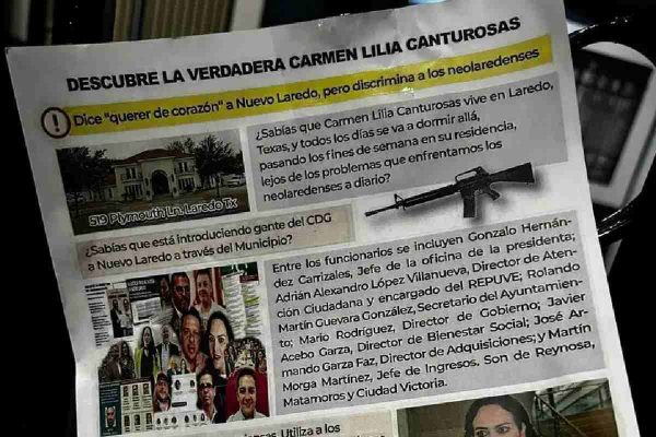 difunden folletos que vinculan a candidata de morena con el crimen; ella acusa a oposición