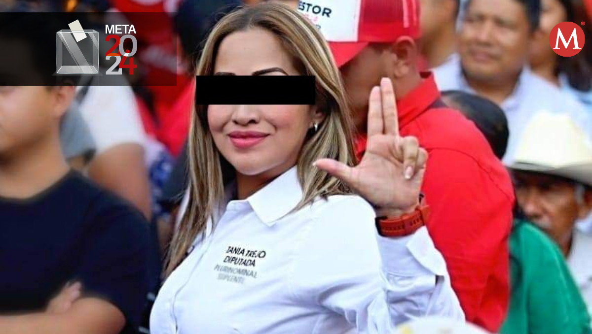 tania 'n', candidata suplente a diputada es detenida en tres cruces, puebla