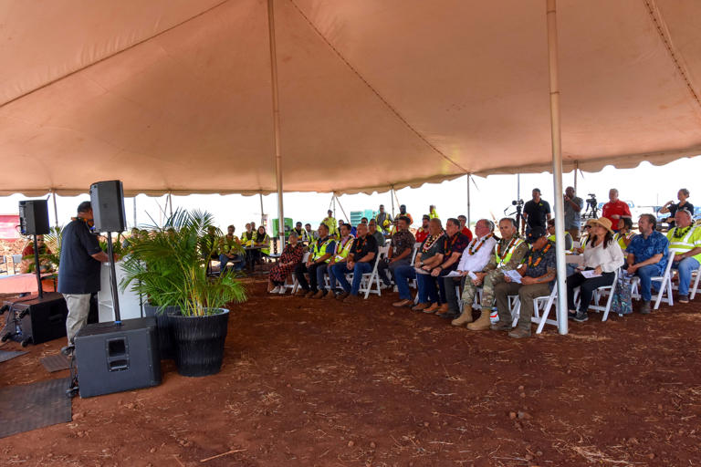 Construction begins for FEMA’s temporary housing site in Lahaina