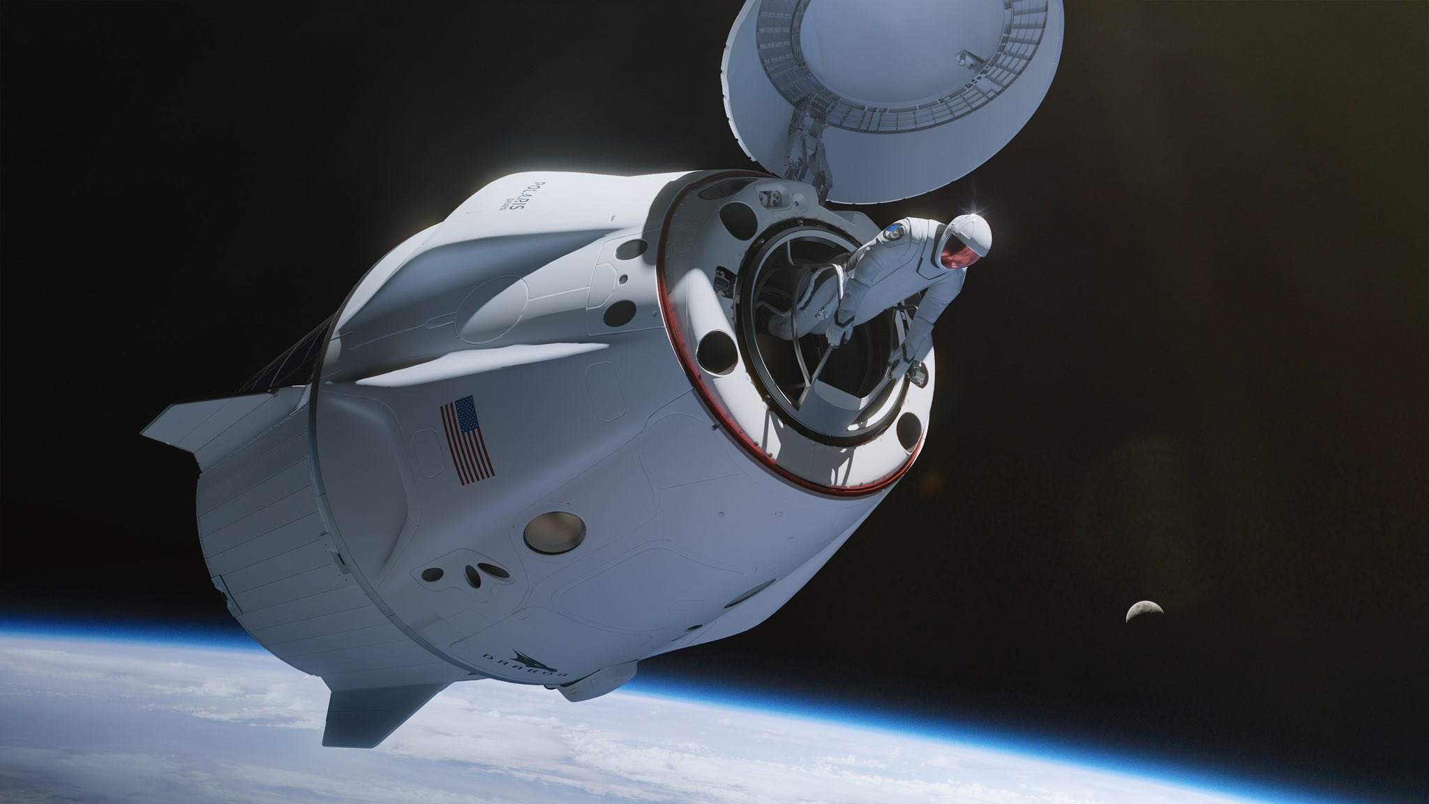 SpaceX Reveals New EVA Suit For Upcoming Polaris Dawn Private ...