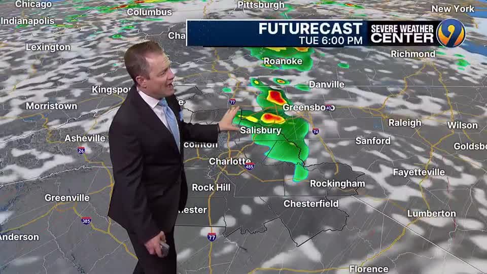 Monday Evening's Forecast With Chief Meteorologist John Ahrens