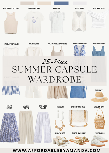 Summer Capsule Wardrobe for Women 2024