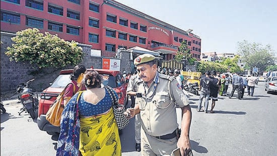 delhi hoax bomb threat: police, directorate of education to file affidavits on readiness