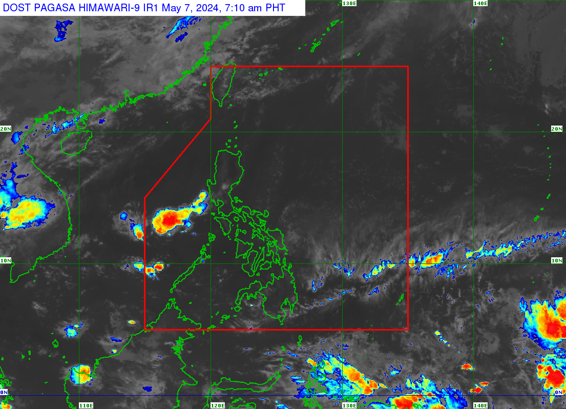 pagasa: hot, humid weather to continue across ph on tuesday