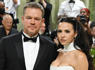 Matt Damon and Wife Luciana Opt for Complementary Dior Looks for Met Gala 2024 Red Carpet<br><br>