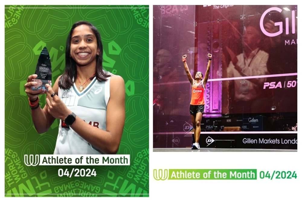 sivasangari crowns as the world games' athlete of the month