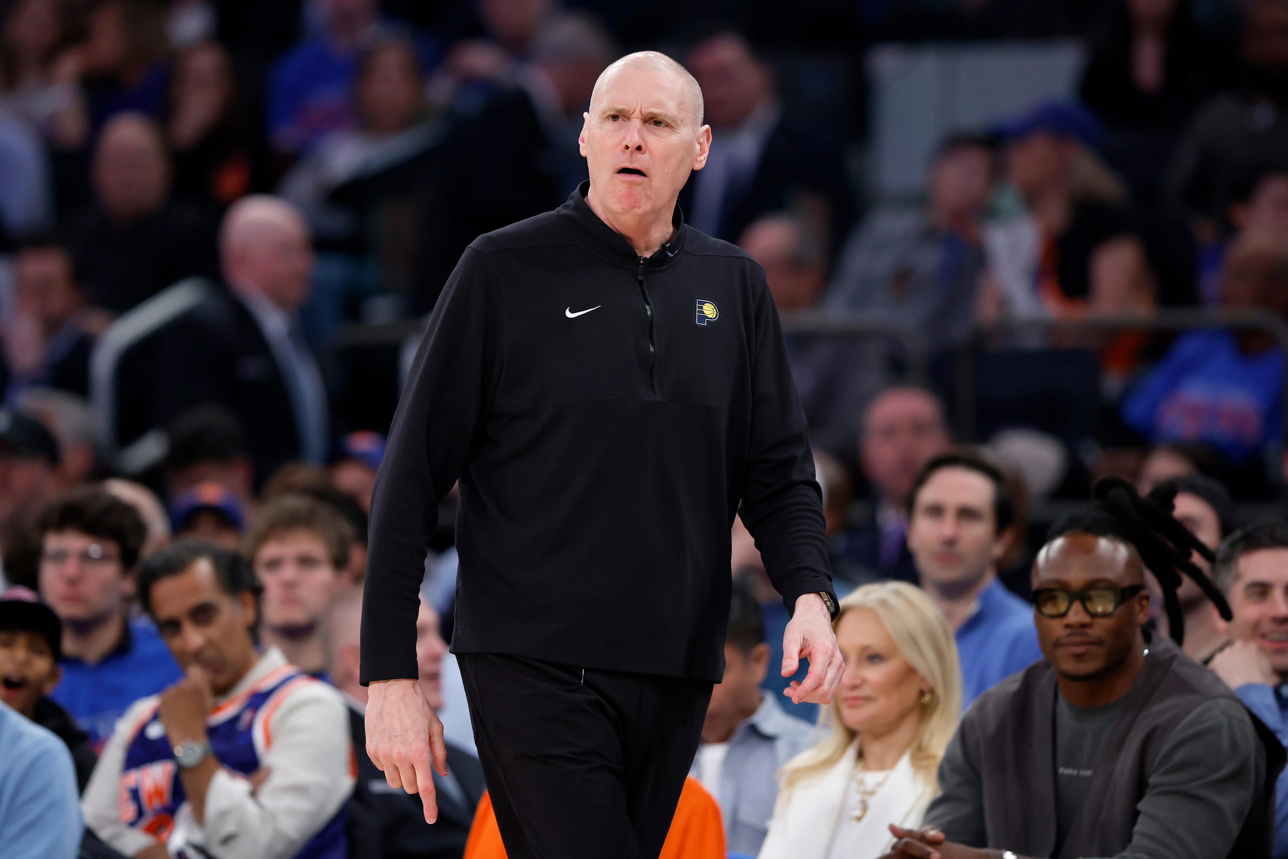 pacers coach rick carlisle ejected after knicks' controversial overturned double dribble