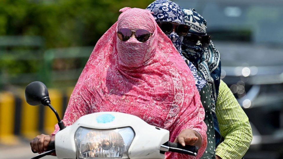 millions brave searing heat to vote in india election