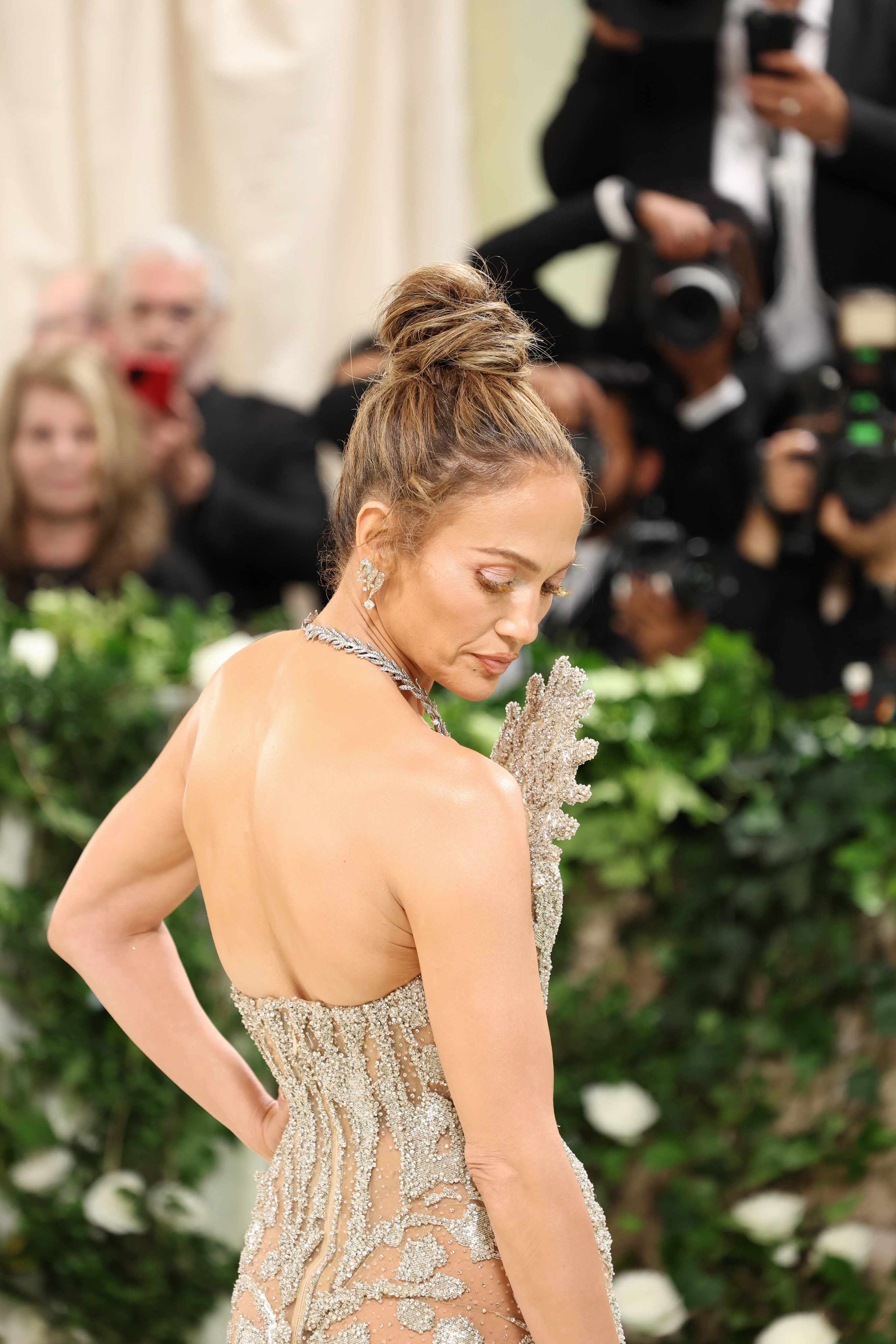 lea michele, jlo, and others arrive at the met gala
