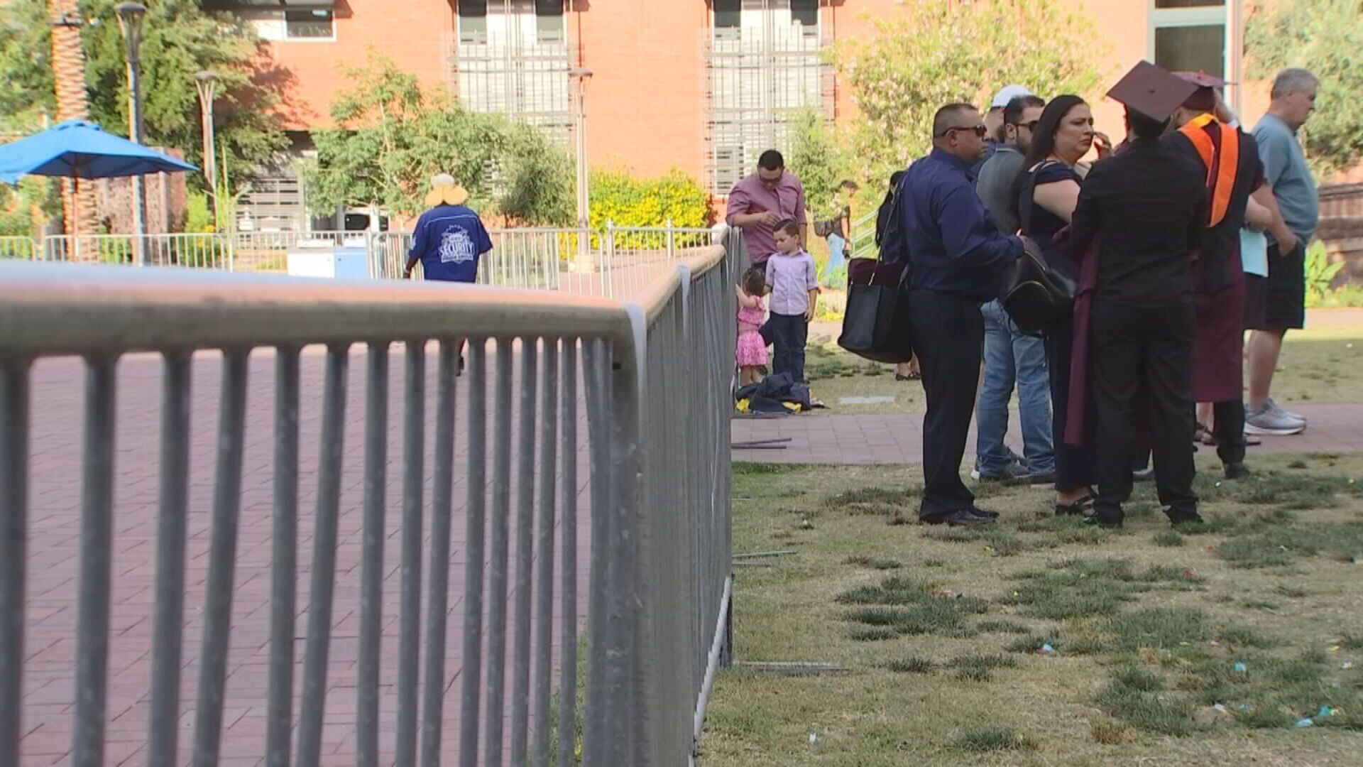 Barriers Installed Around Protest Site At ASU Tempe; No Demonstrations ...