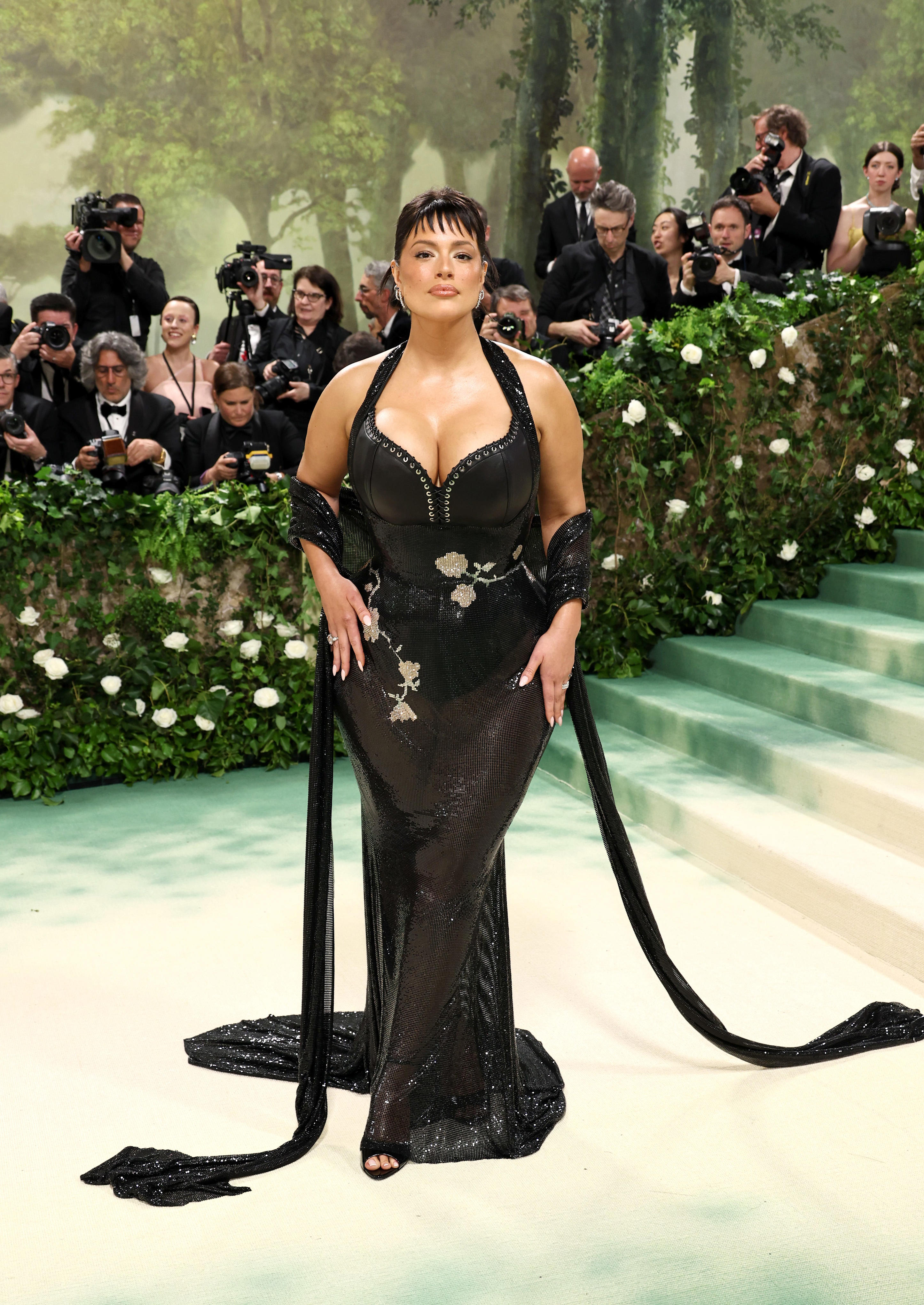 met gala 2024 highlights: demi moore, sydney sweeney, more wow in 'timeless' floral theme