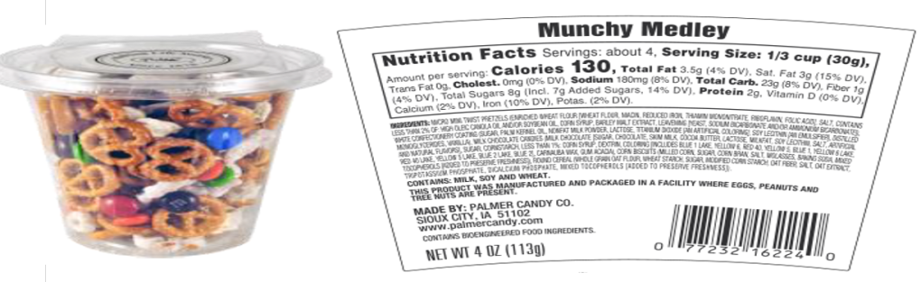 white-coated candy recalled nationwide over salmonella risk