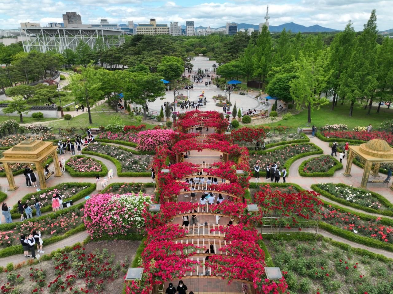 대전시 10일부터 한밭수목원에서 꽃 축제