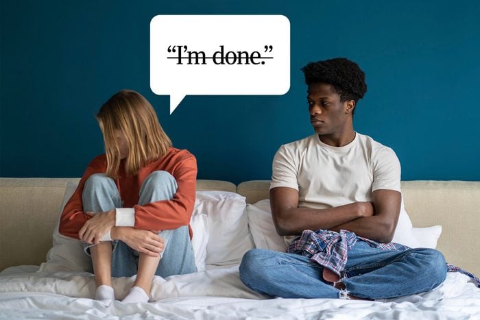 12 things your partner should never say to you—or vice versa