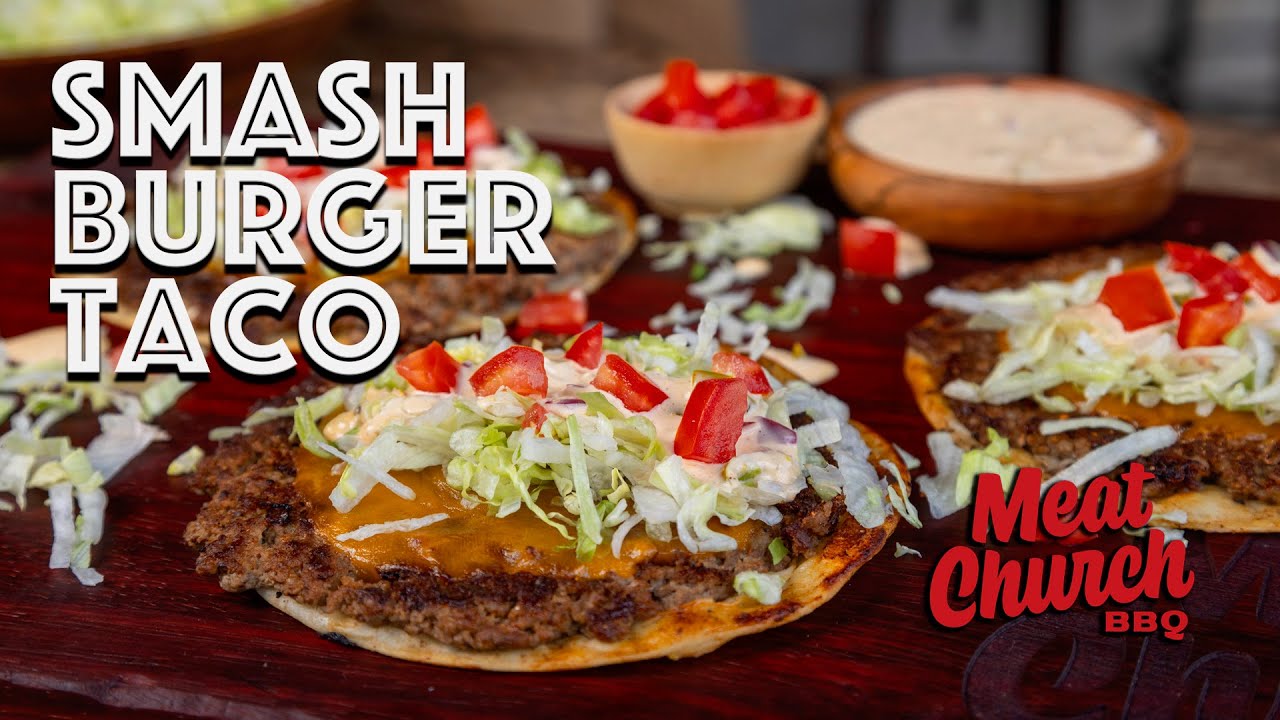 Brisket Smashburger Tacos A Mouthwatering Griddled Twist on Taco Night