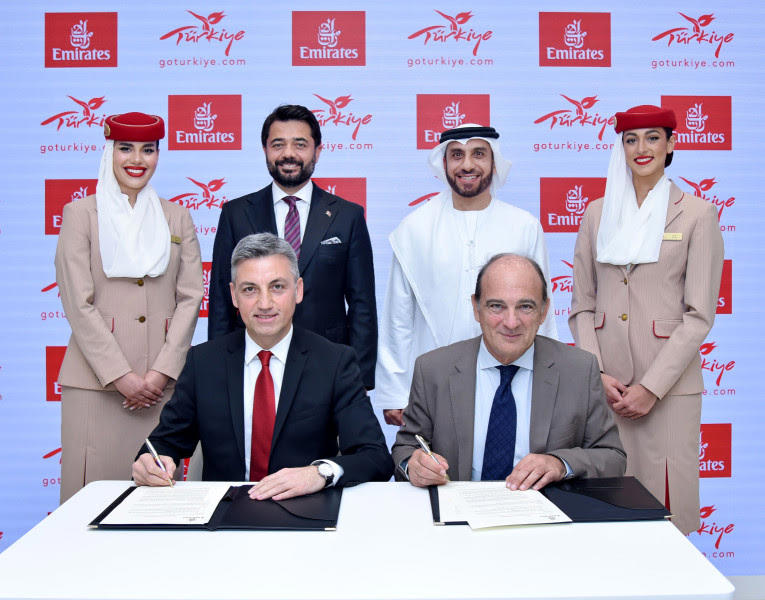 Emirates kicks off ATM: signs MoUs with Tourism Boards of Malaysia and Turkey, and Abu Dhabi Chamber of Commerce