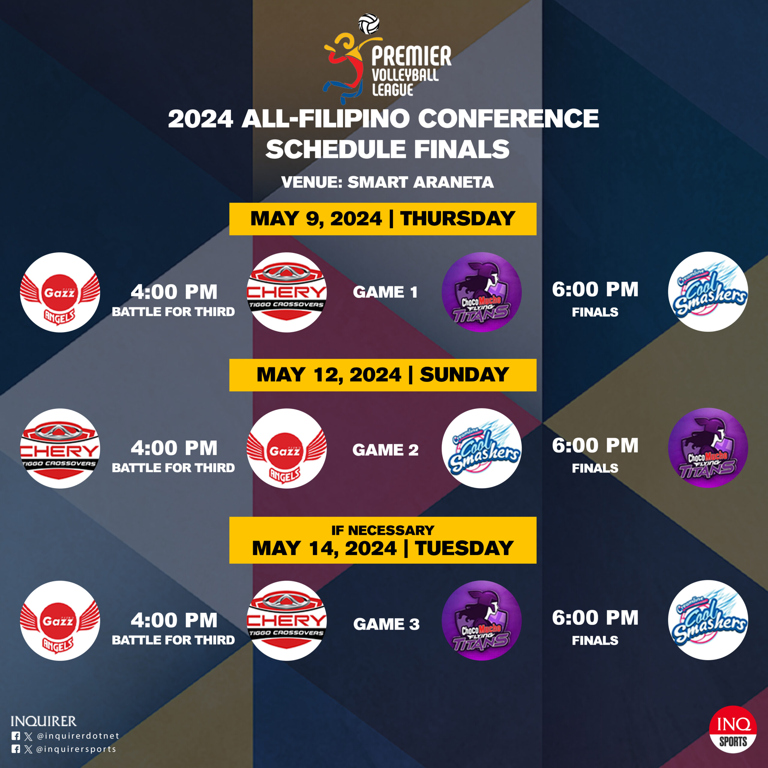 schedule: choco mucho vs creamline 2024 pvl all-filipino finals