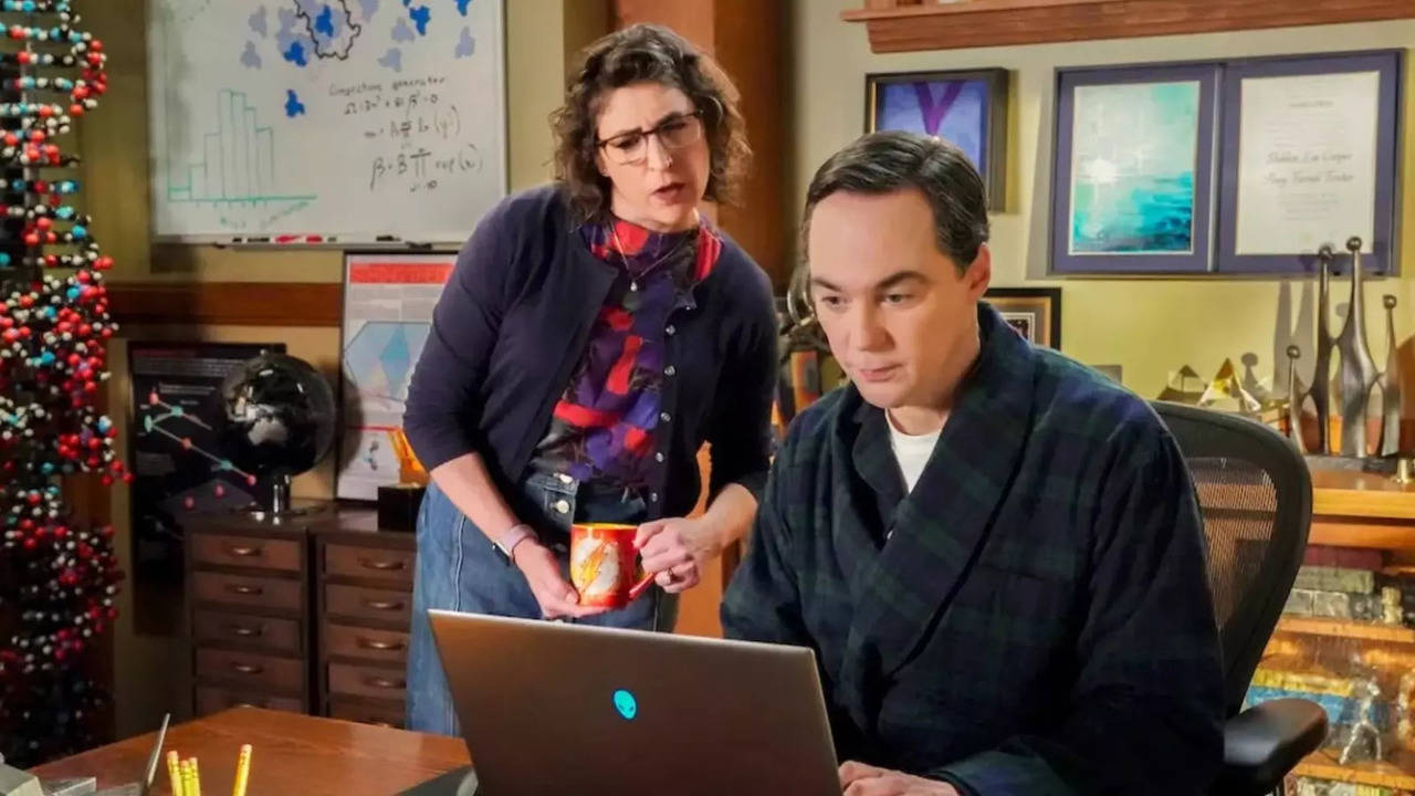 amazon, young sheldon finale: first look of jim parsons and mayim bialik's special cameo on last episode