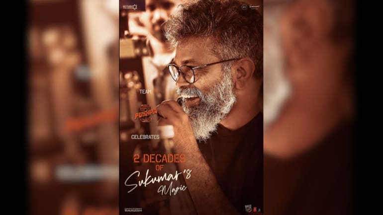 allu arjun starrer 'pushpa 2: the rule' makers wish director sukumar on 20 years of journey in indian cinema, saying '2 decades of mastermind’s finesse and cinematic brilliance'