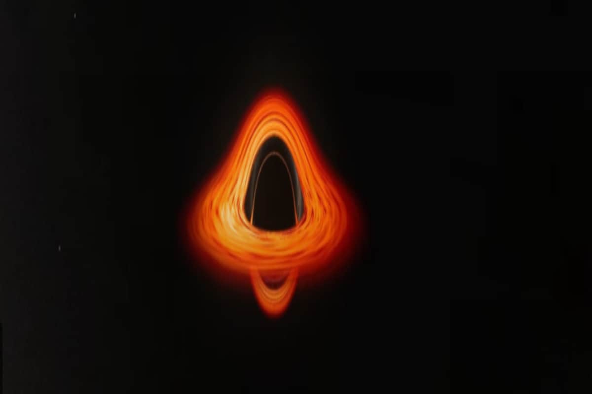 watch: nasa’s mind-bending simulation shows what happens if you fall into a black hole
