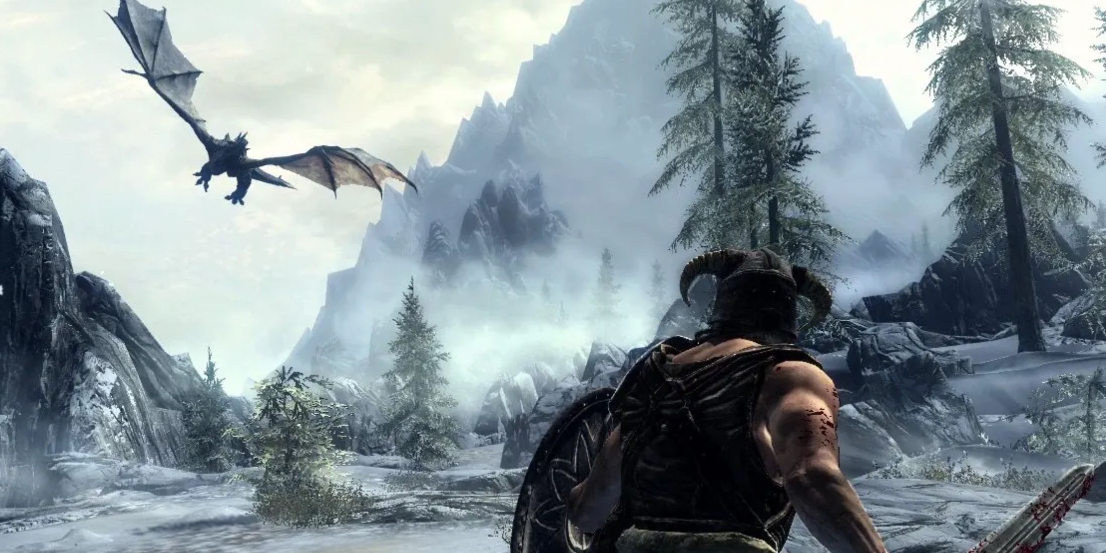skyrim clip shows why you should never open a book while using slow time