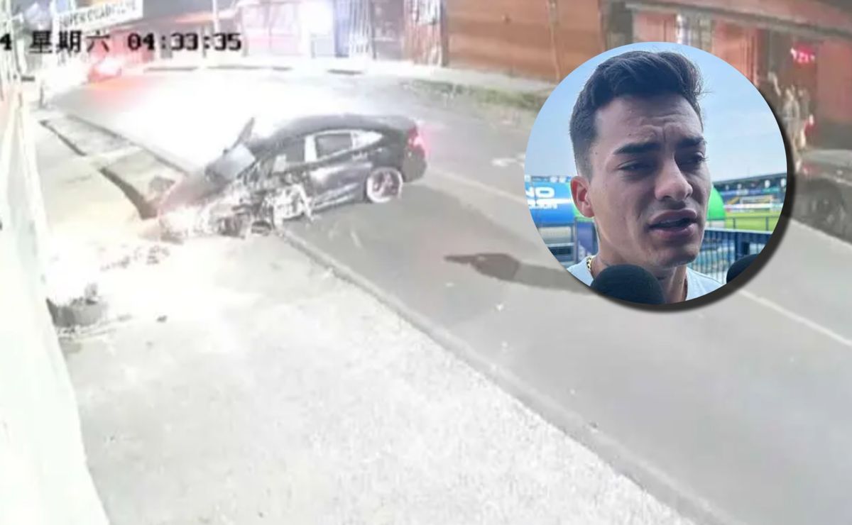 carlos barahona explicó cómo fue su accidente automovilístico