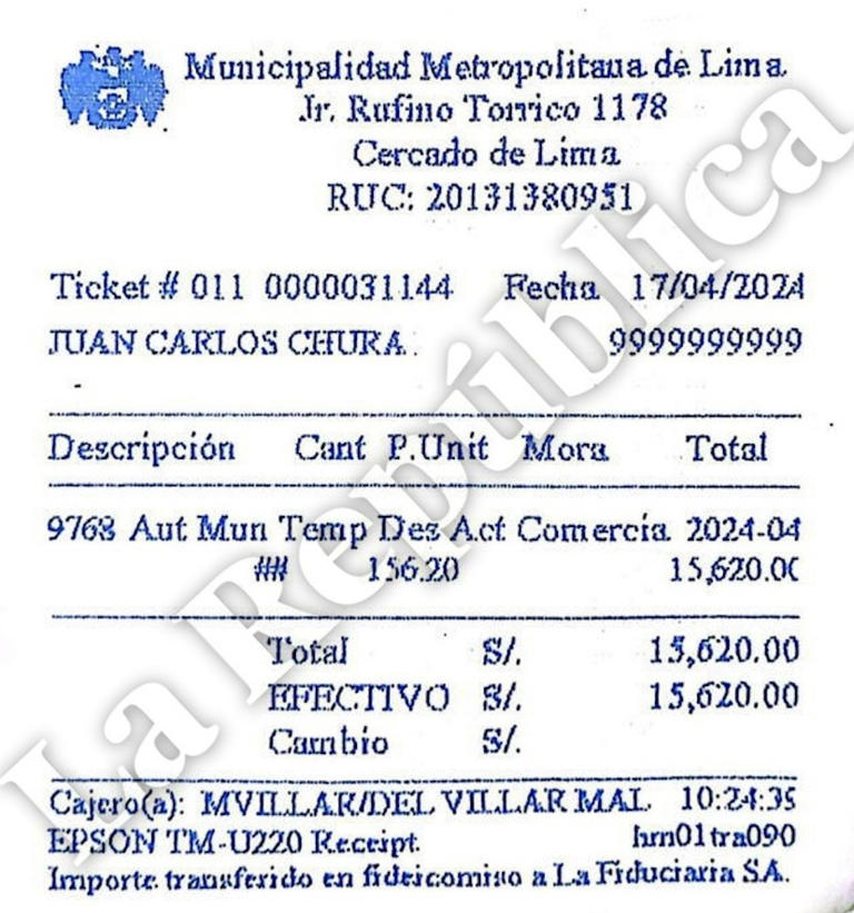 Ambulantes denuncian a la MML de cobrar más de S/15.000 para trabajar en el Centro de Lima