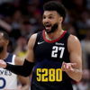 WATCH: Jamal Murray throws heat pack onto court during first half of Nuggets vs. Timberwolves Game 2<br>