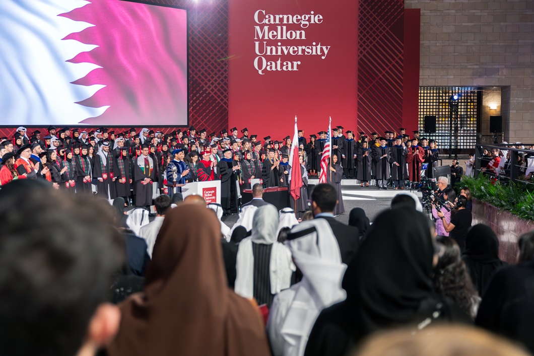 carnegie mellon qatar celebrates largest graduating class in campus history