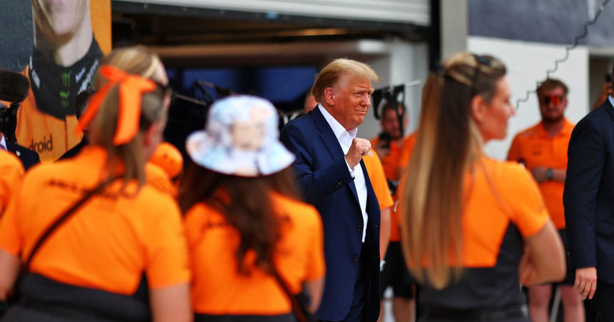 max verstappen found the only positive to having donald trump on miami gp grid