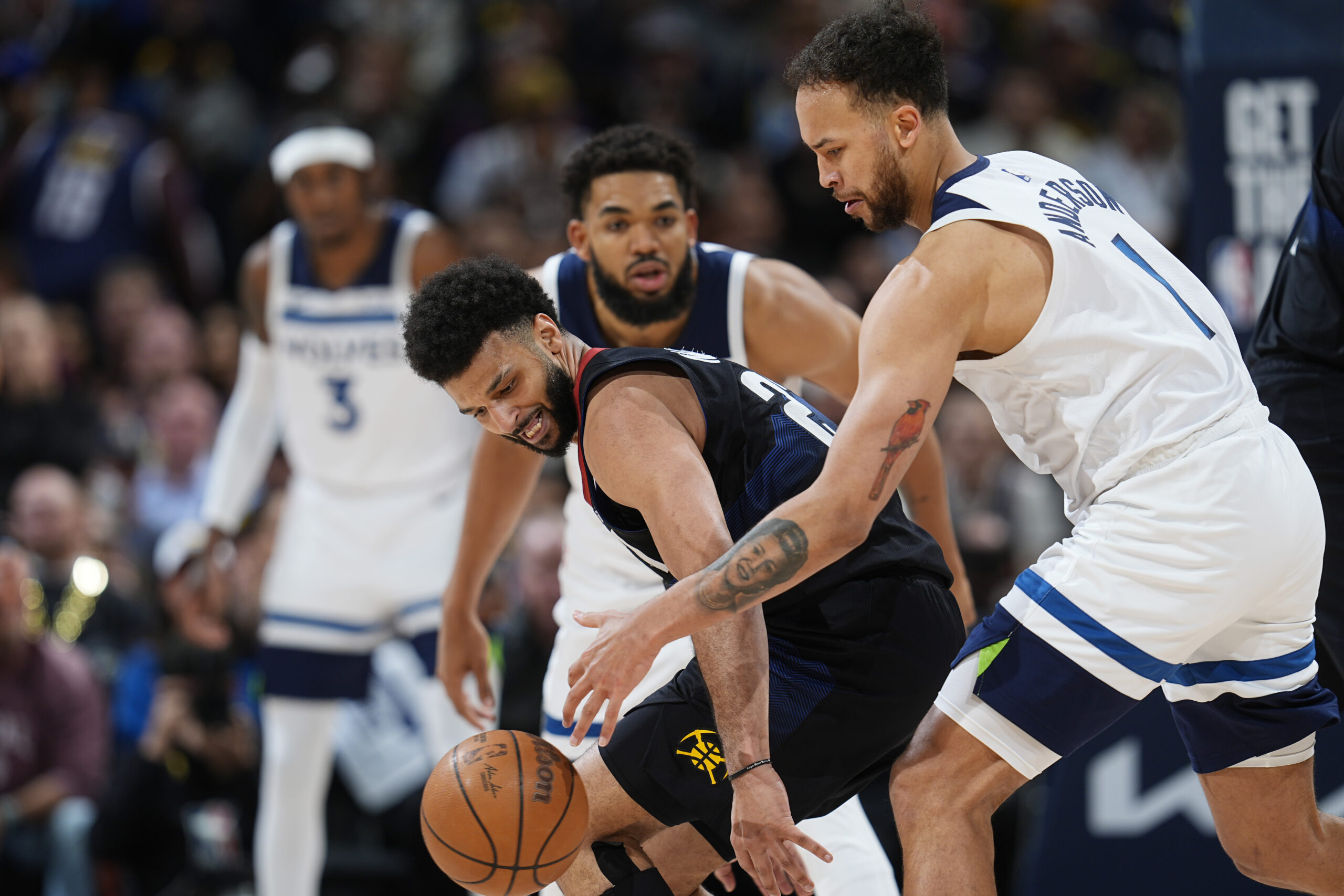 nba: denver nuggets frustrated in game 2 loss to timberwolves