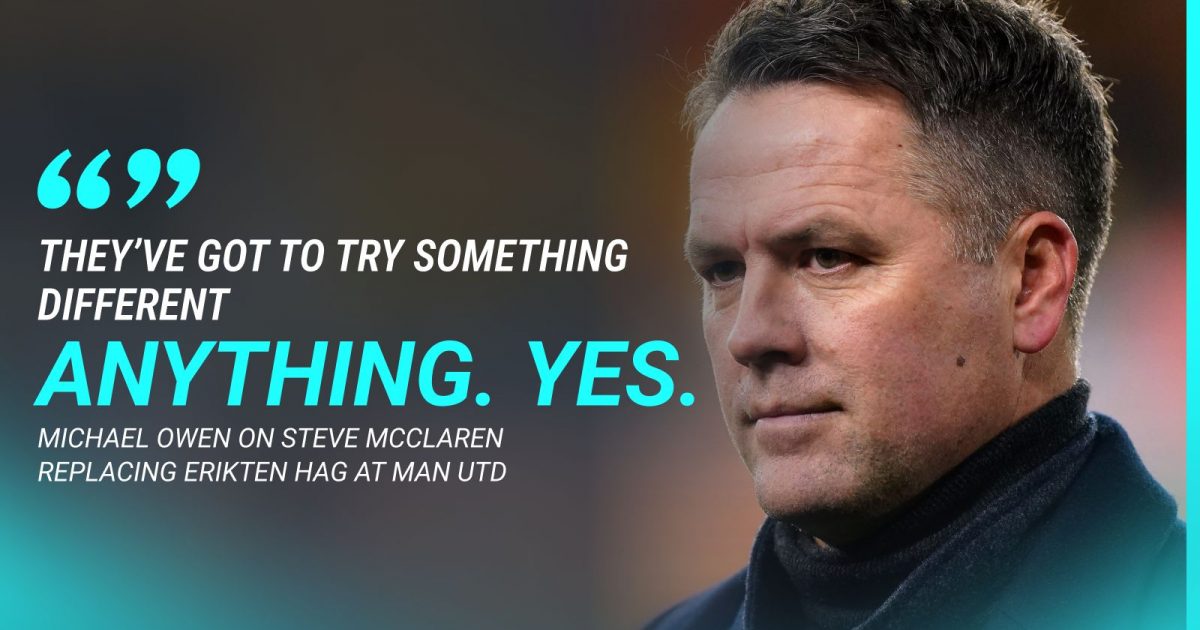 owen calls on man utd to appoint ex-derby boss to take over from ten hag before city ’embarrassment’