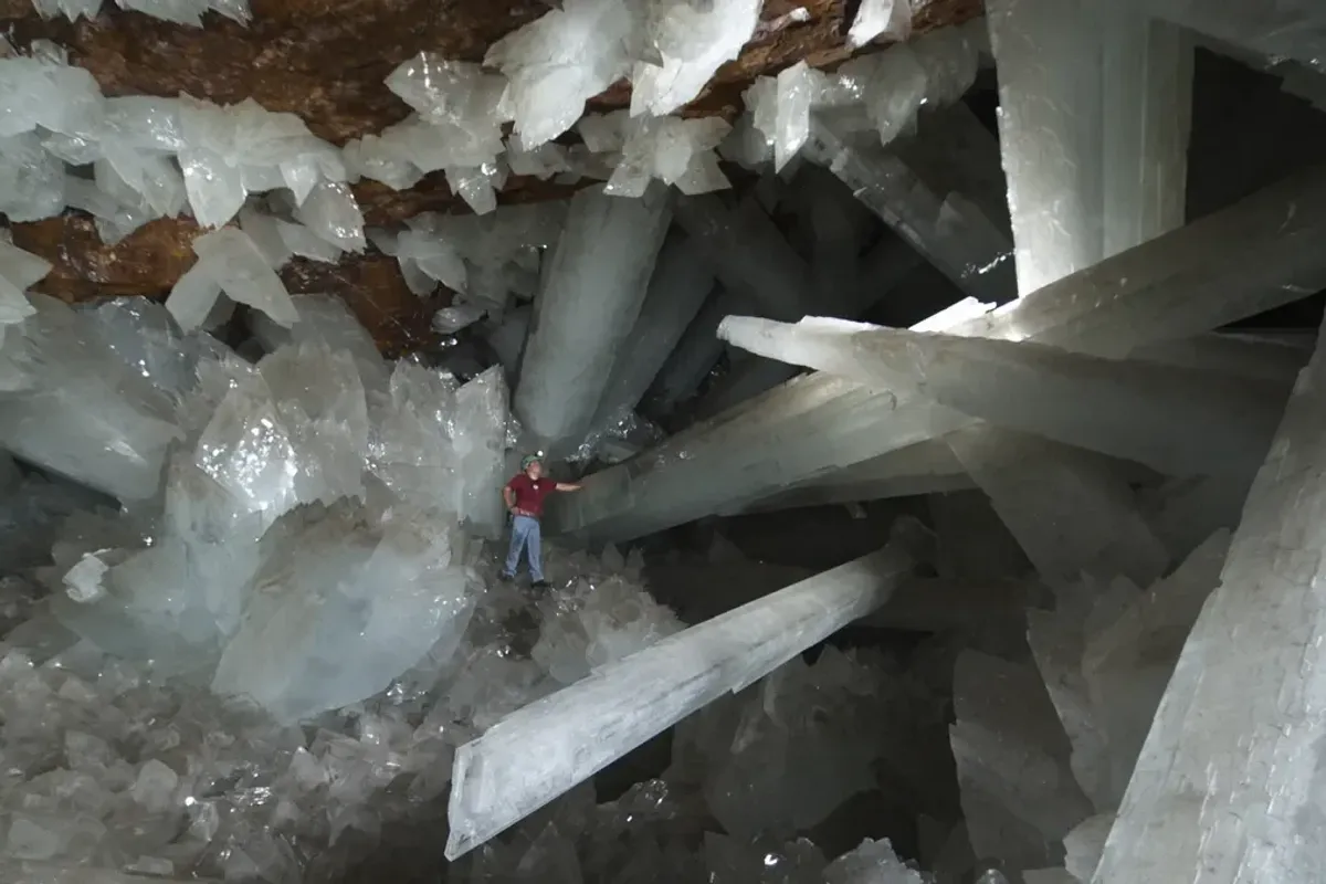 jaw-dropping cave of crystals has a deadly secret