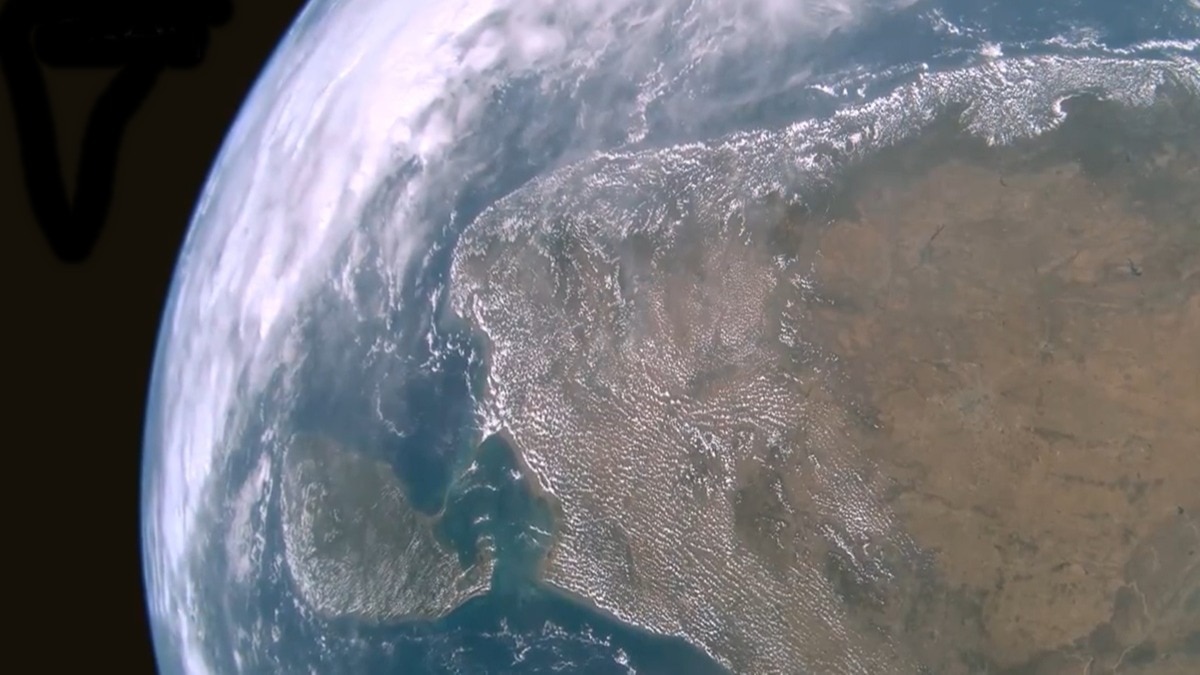 south india and sri lanka looks colossal in 4k video from space