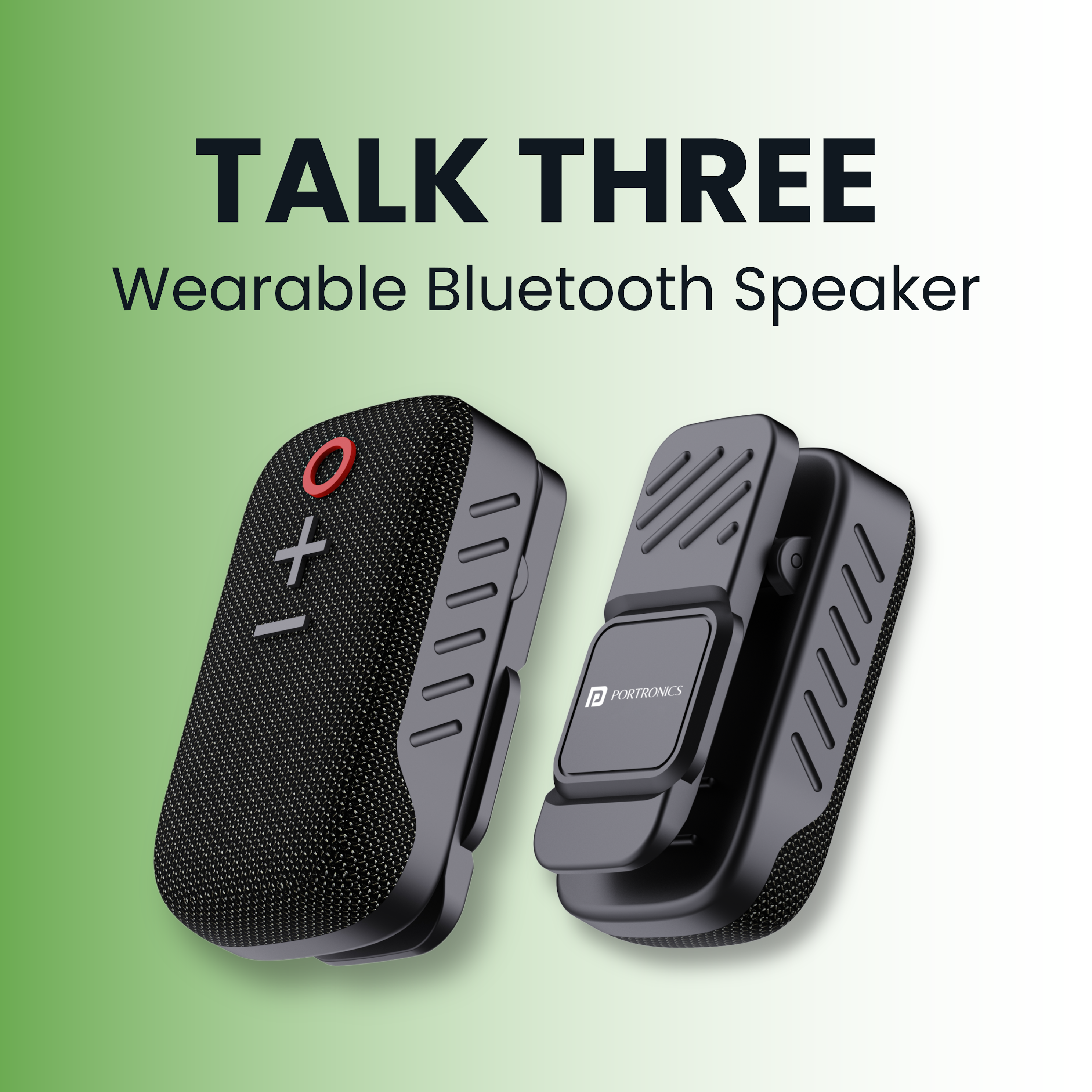 amazon, android, portronics launches talk three, a wearable bluetooth speaker that costs rs 1,499