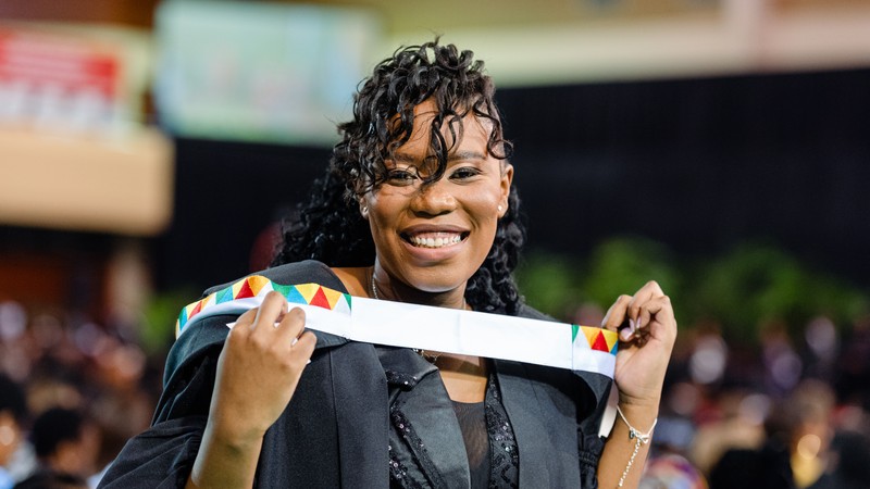 ‘i am the first born in my family, the first to go to varsity and both my parents are unemployed,’ medical doctor graduates summa cum laude