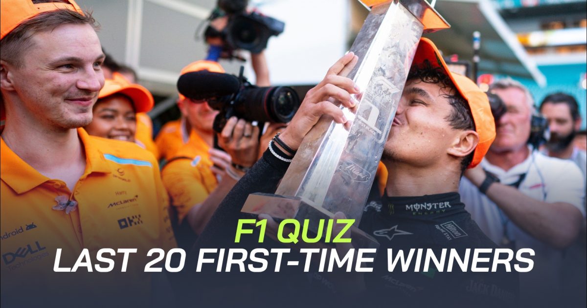 f1 quiz: can you name the last 20 first-time f1 race winners?