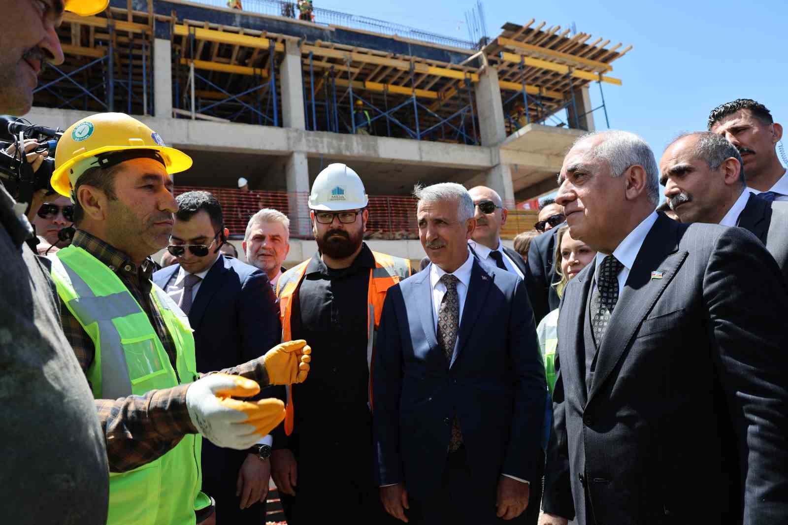 azerbaycan başbakanı ali asadov kahramanmaraş’ta
