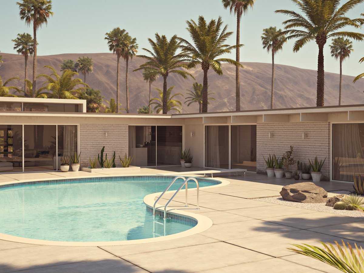 voici à quoi ressemblaient les terrasses avec piscine dans les années 1960-1970